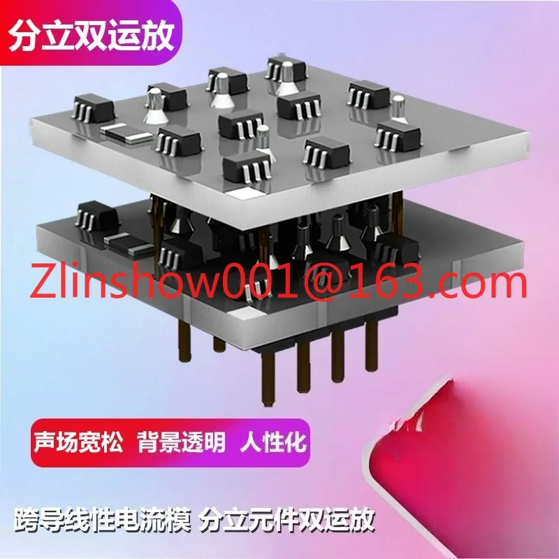 SX52B Class A Discrete Component Dual Operational Amplifier Module opa1612 Chip Front Decoder Power Amplifier Board ne5535