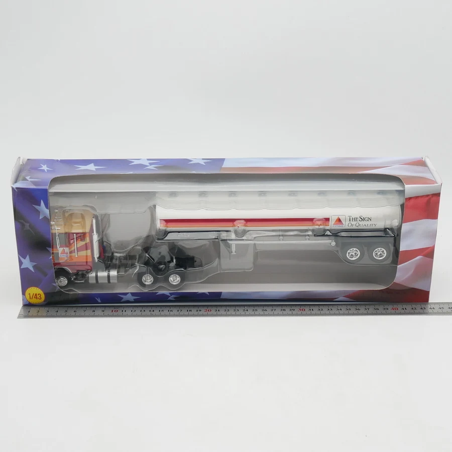 

Diecast Ixo 1:43 Scale Ford CL 9000 Alloy Car Model Collectible Toy Gift Souvenir Display Ornament