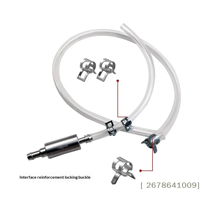 ⚑Motorcycle Brake Bleeder Hose Kit, One-Way Check Valve Bleeding Tool for Hydraulic Brake Fluid