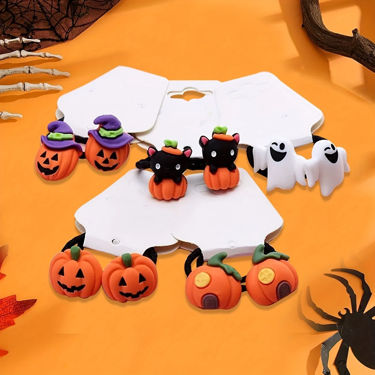 Halloween lustiger Kürbisgeist Haarschmuck, Haarringe, Mädchen-Styling, Haarschmuck, Kopfbedeckung, feste Requisiten