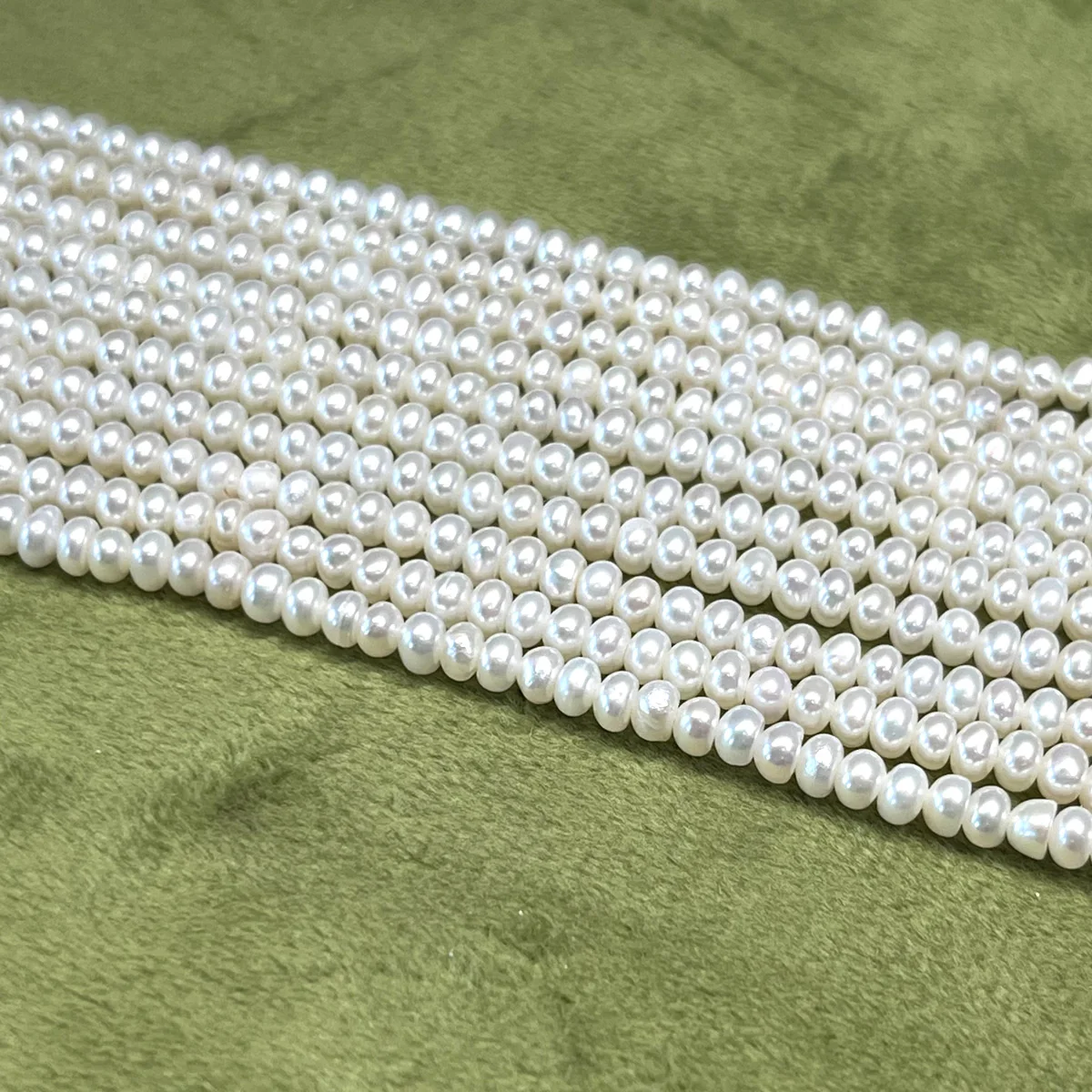 AAA Natural Freshwater Pearls Delicate Small Bread Isolation Beads for Jewelry Making DIY Women Necklace Bracelet Accessories
