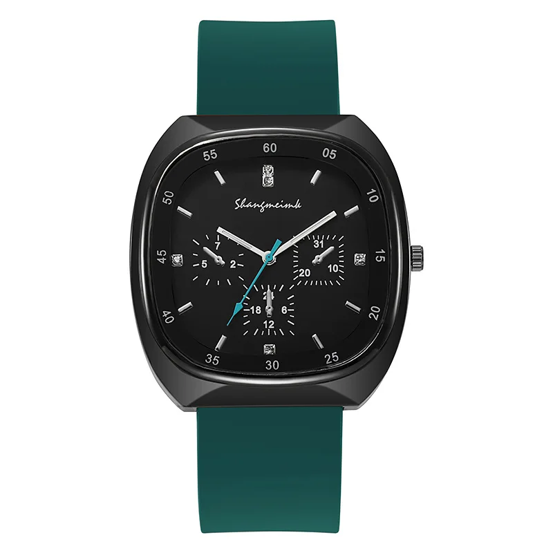 New Fashion Woman Luxury Watches Students Square Silicone Jelly Quartz Watch For Gifts Reloj Mujer Ladies Wristwatch Hot Clock