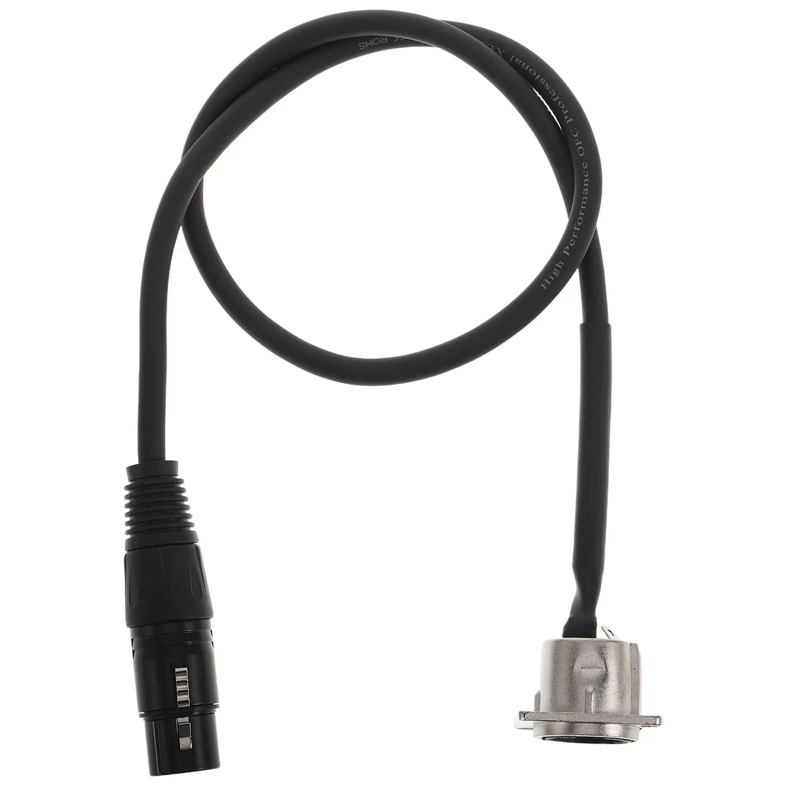 Recording Studio Cabinet Cables Microphone Extension 3 Pin Xlr Lead Audio Panel Mount Feed Pass Converter Male to D-type Female