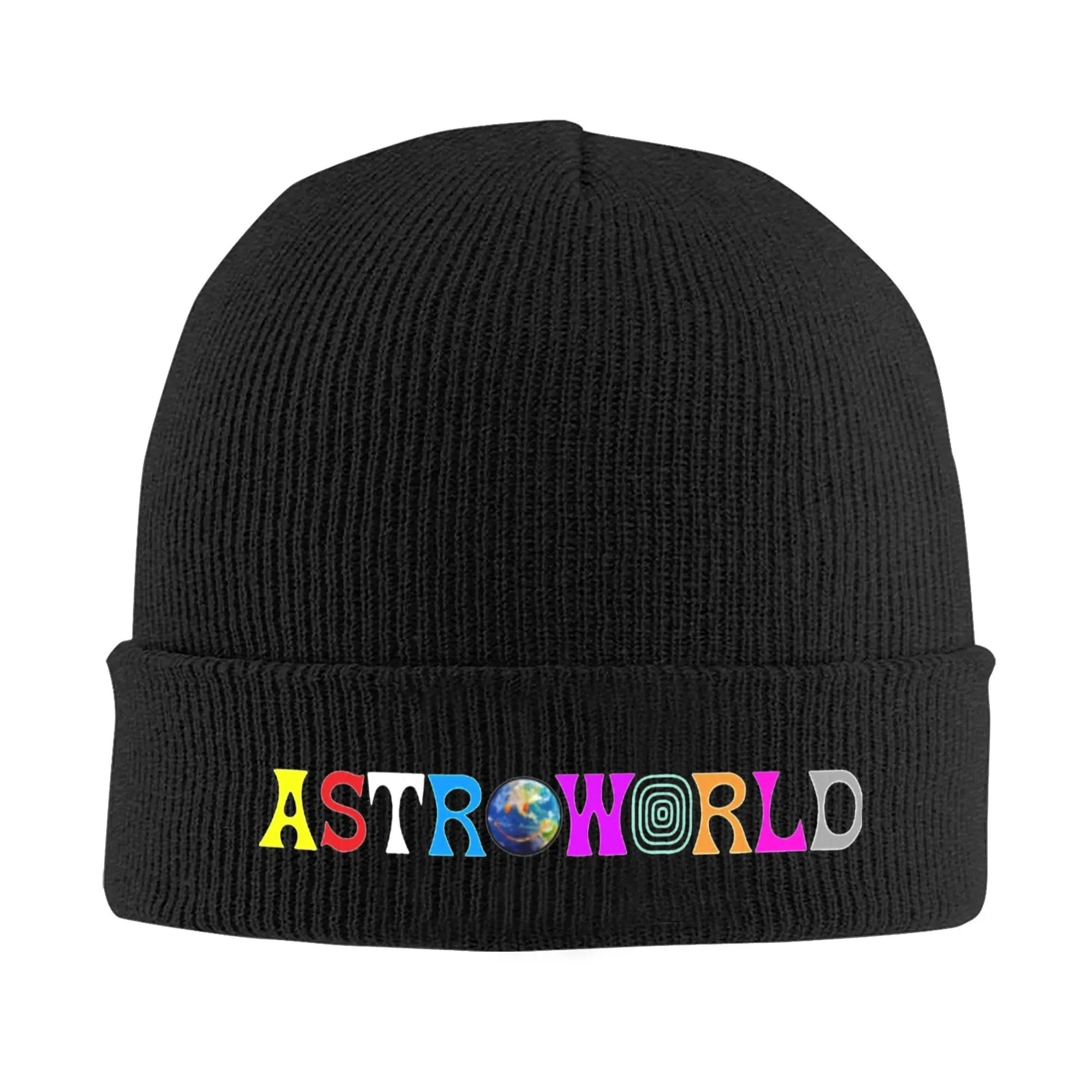 Astroworld Cactus-Jack Hiphop Knitted Hat Beanie Winter Hat Warm Unisex  Street Travis Scott Cap for Men Women Gifts