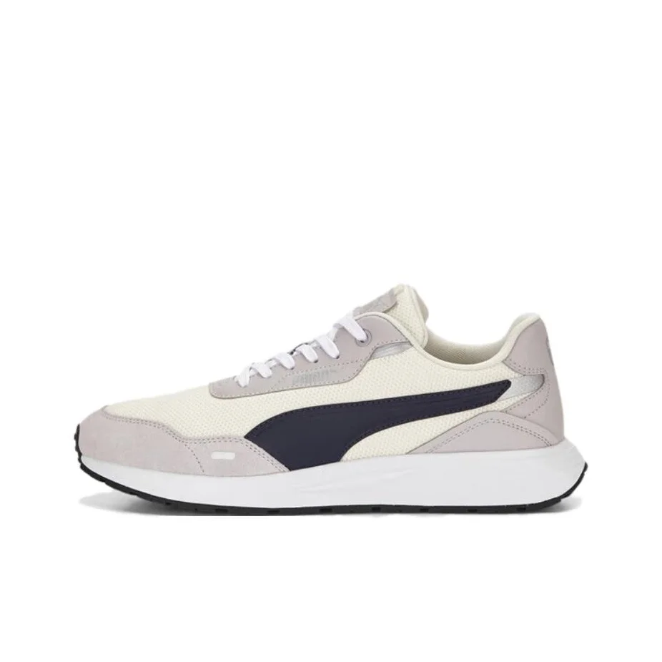 PUMA Runtamed Casual Shoes Unisex Low Top White Gray Blue 389236-07
