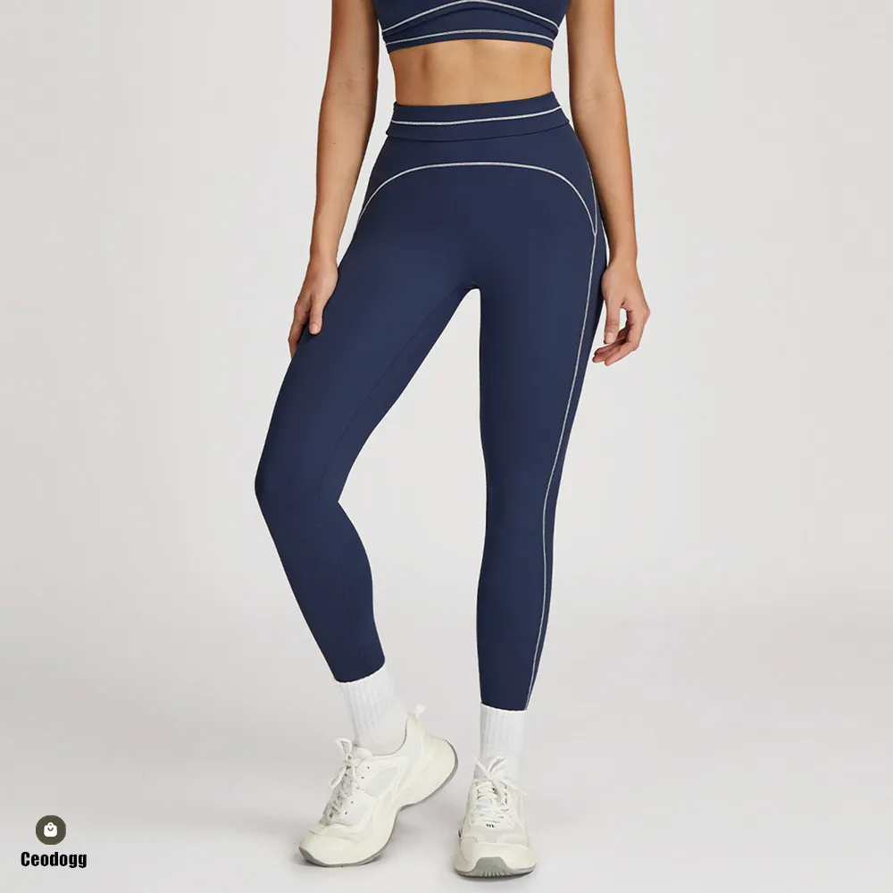 

Women Yoga Leggings Fitness Leggings Running Cycling Pants Breathable Sports Leggings High Waist Workout Gym Clothing XP289