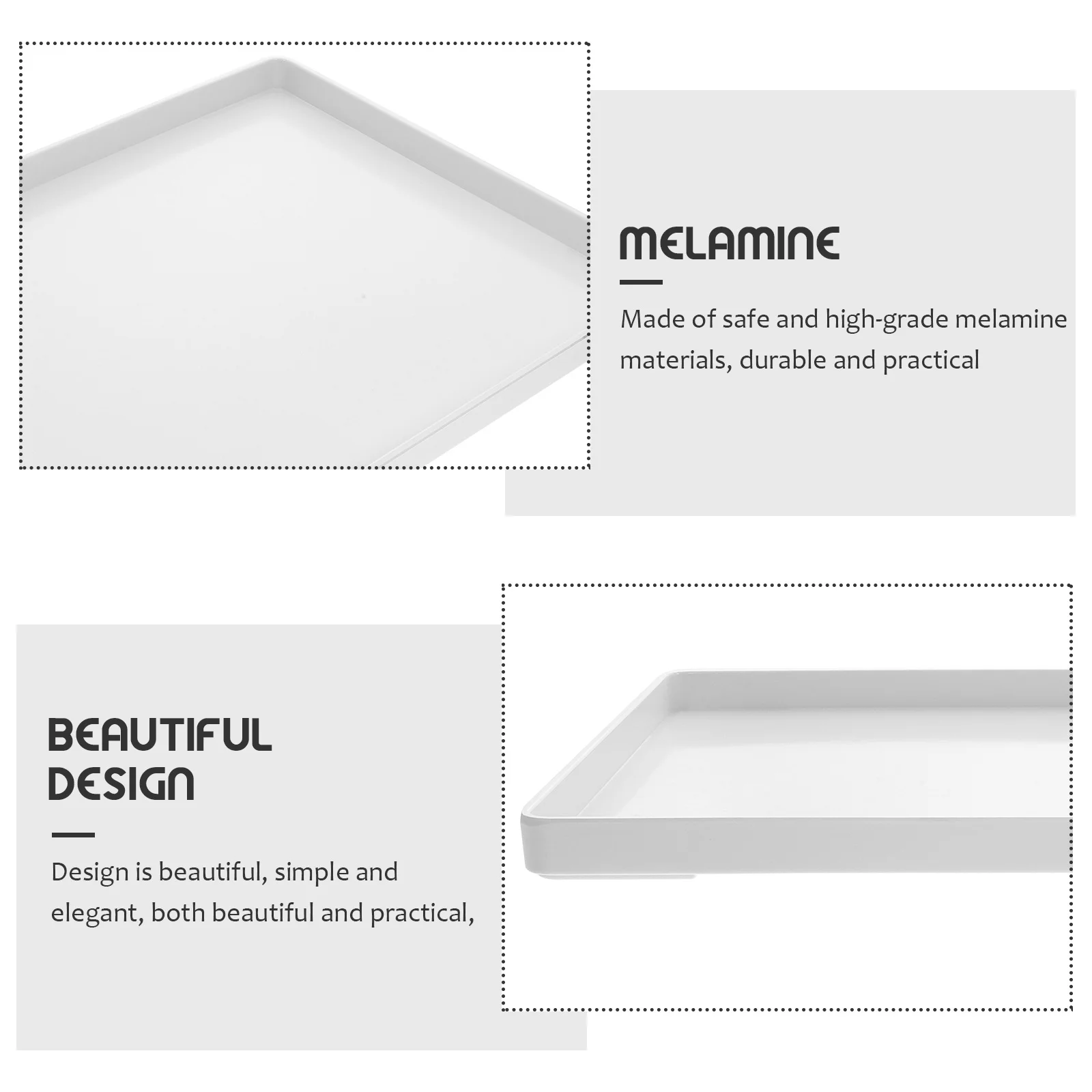 

Storage Tray Round Food Serving Plate For Kitchen Tableware Fruit Nuts Bread Dessert Party Appetizer Household