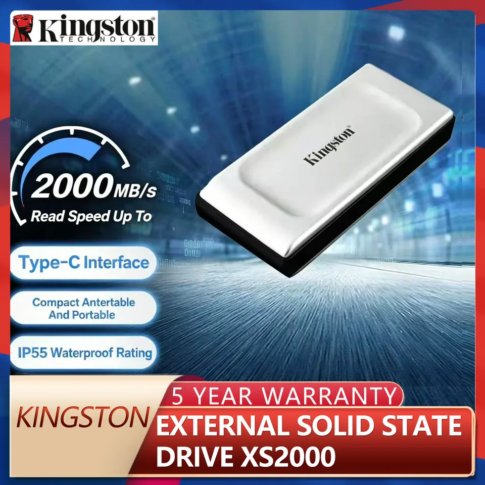 キングストン XS2000 ポータブルSSD 500GB 1TB 2TB USB 3.2 Gen2x2