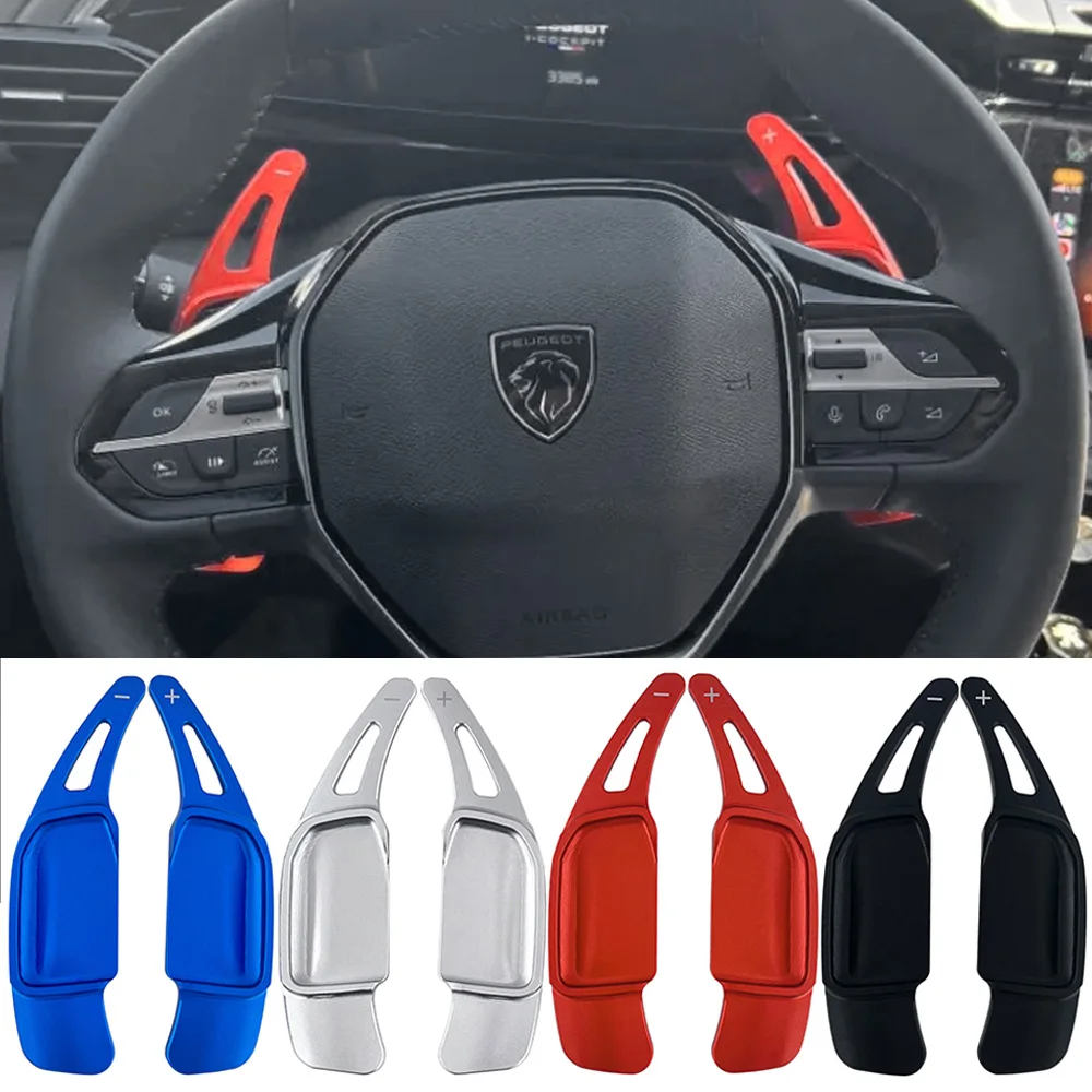 لبيجو 308 الجيل الثالث 408 PHEV 2022 2023 2024 SW GT الهجين قسط عجلة قيادة السيارة شيفتر مجذاف DSG تمديد الملحقات #1