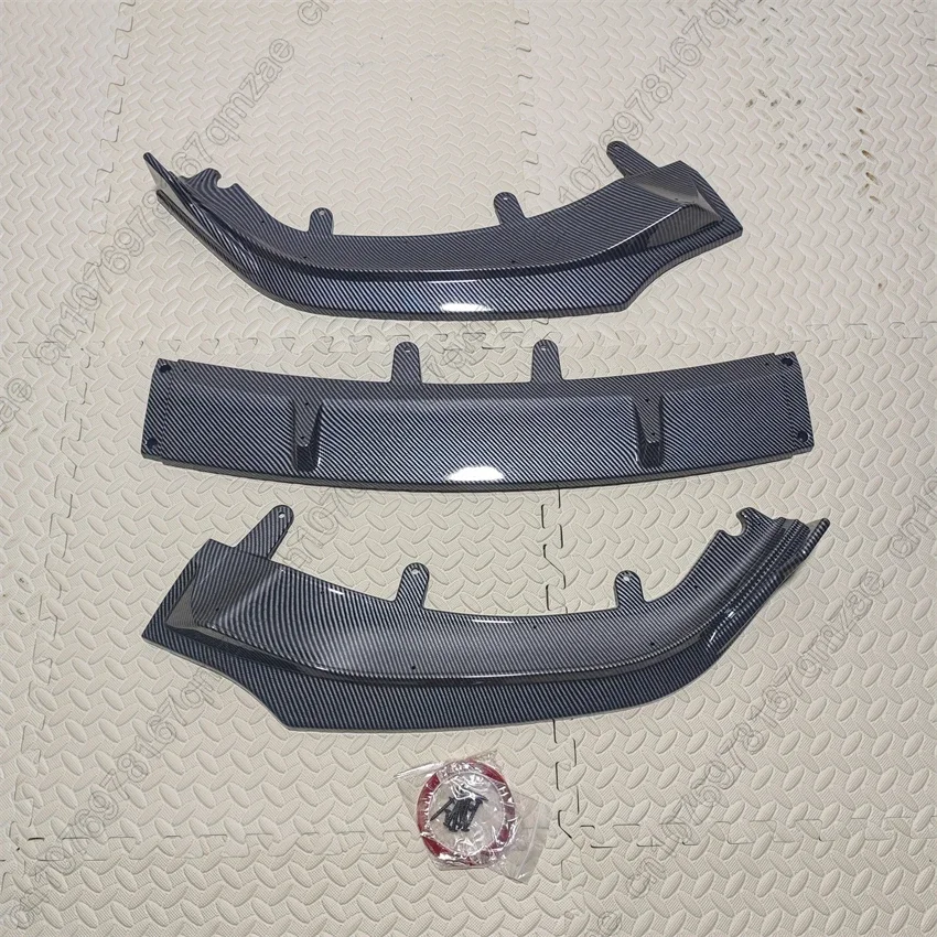 3PCS For BMW 8 Series G14 G15 G16 M-Sport 840i 840d M850i 2018-2024 Front Bumper Splitter Spoiler Diffuser Tuning Body Kits