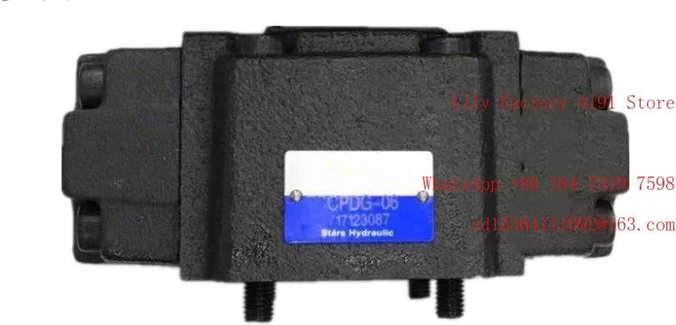 

Hydraulic control check valve CPDG-10 CPDG-06-E A1Y-10 PCV-03G-05-E