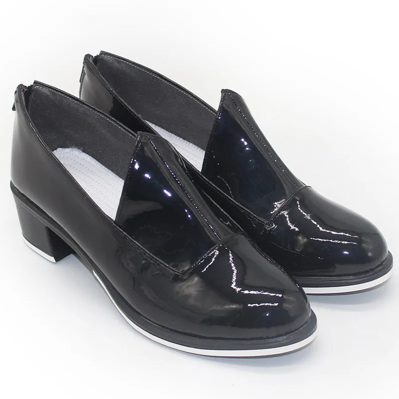 PJSK Kamishiro Rui Cosplay Shoes Halloween Stage Performance PU Leather Shoes Role Play Comic-con Party