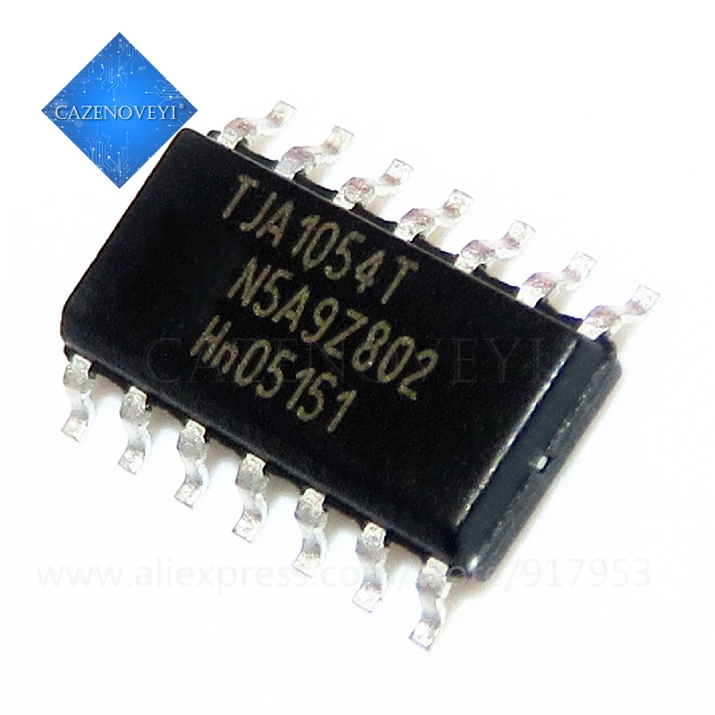 5PCS New TJA1054 TJA1054T TJA1054AT TJA1054A Auto PC board fault tolerant CAN transceiver chip In Stock