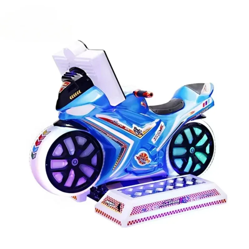Amusement Game Machine Kids Car Toys Electric Ride Arcade Racing Machine Kiddie Ride on Motorcycle for Sale