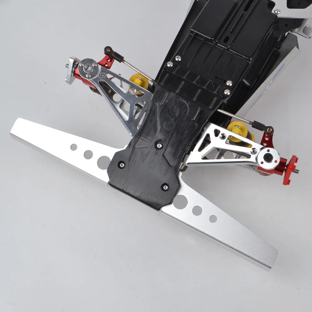 Aluminum Front Upper Lower Suspension Arms for Tamiya 1/10 HotShot Blockhead SuperShot / Super Hotshot RC Off-Road Car Parts