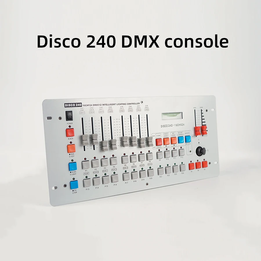 

SHOW TIME Disco 240 DMX Controller Stage Light DMX Signal Console For Led Par Moving Head DJ Light Stage Effect Light
