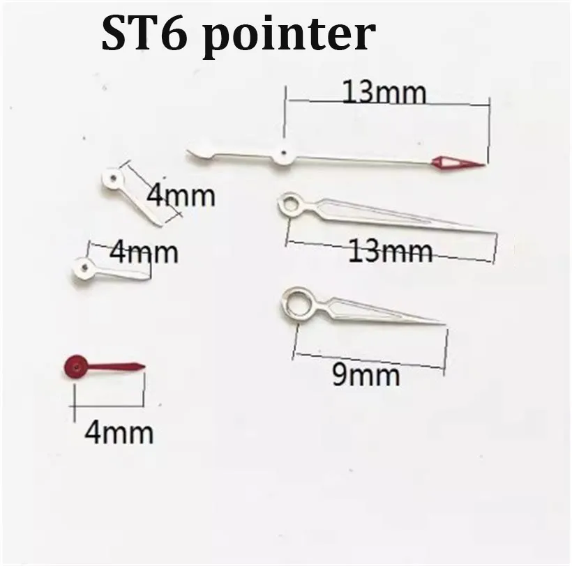 Указатель часов подходит для дома Tianjin ST6, механический механизм, многофункциональные шестиконтактные часы, аксессуары для часов