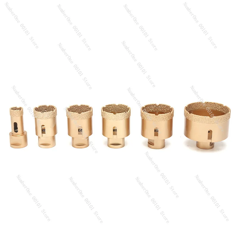 

M14 Hole Saw Set Brazed for Granite with Center Positioning