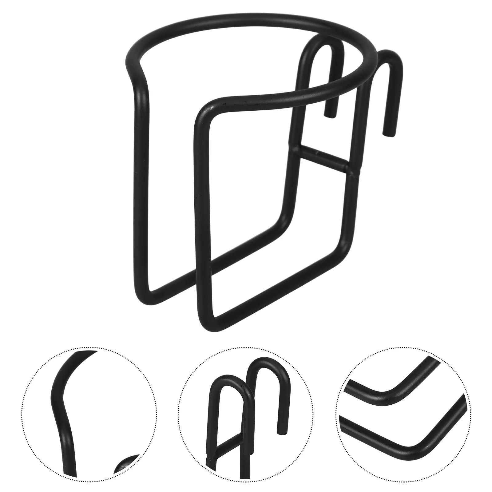 

Adjustable Folding Wall-Mounted Cup Holder for Cars Rvs Boats Universal Fit Durable Space-Saving Design Easy Clean Water Bottle