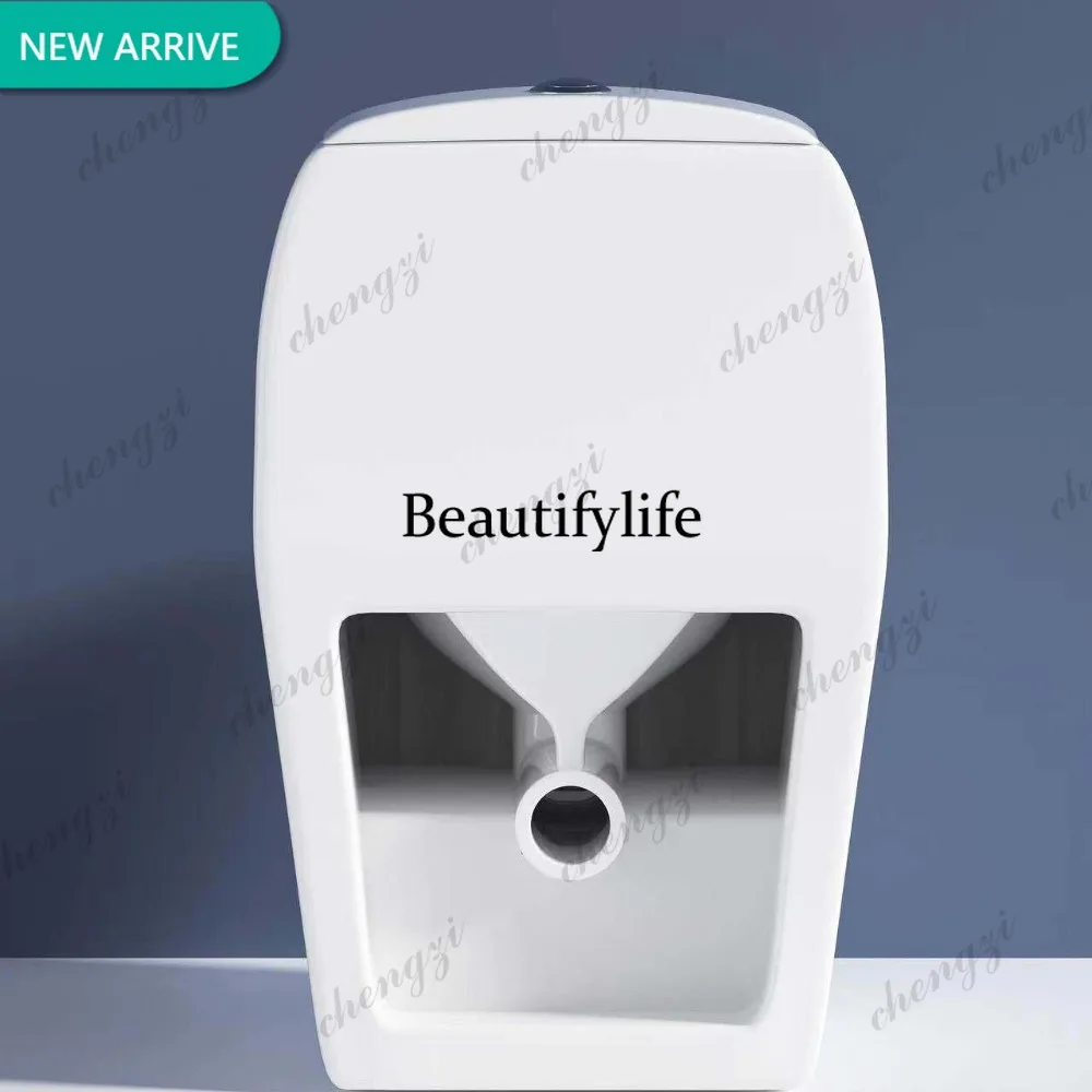 

Y183 Wall row toilet egg-shaped left and right row small apartment toilet rear drainage wall row straight flush