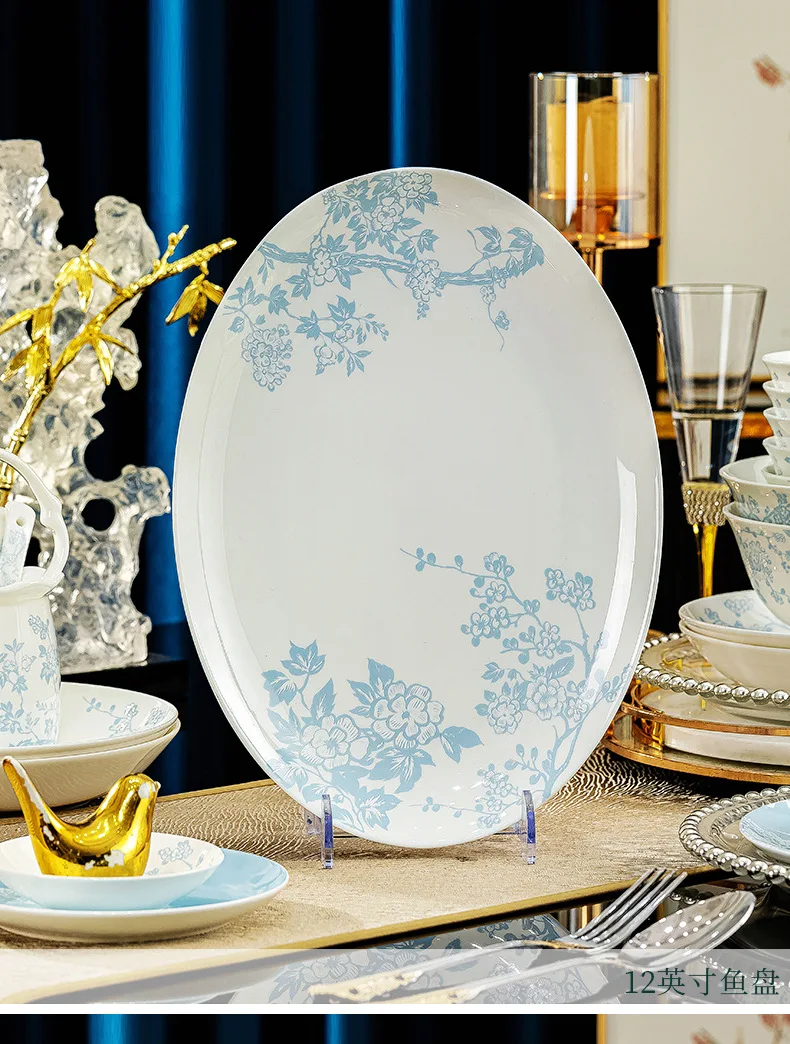 Picture 7: ZMLceramic dinnerware set - complete glazed bowl and utensil set