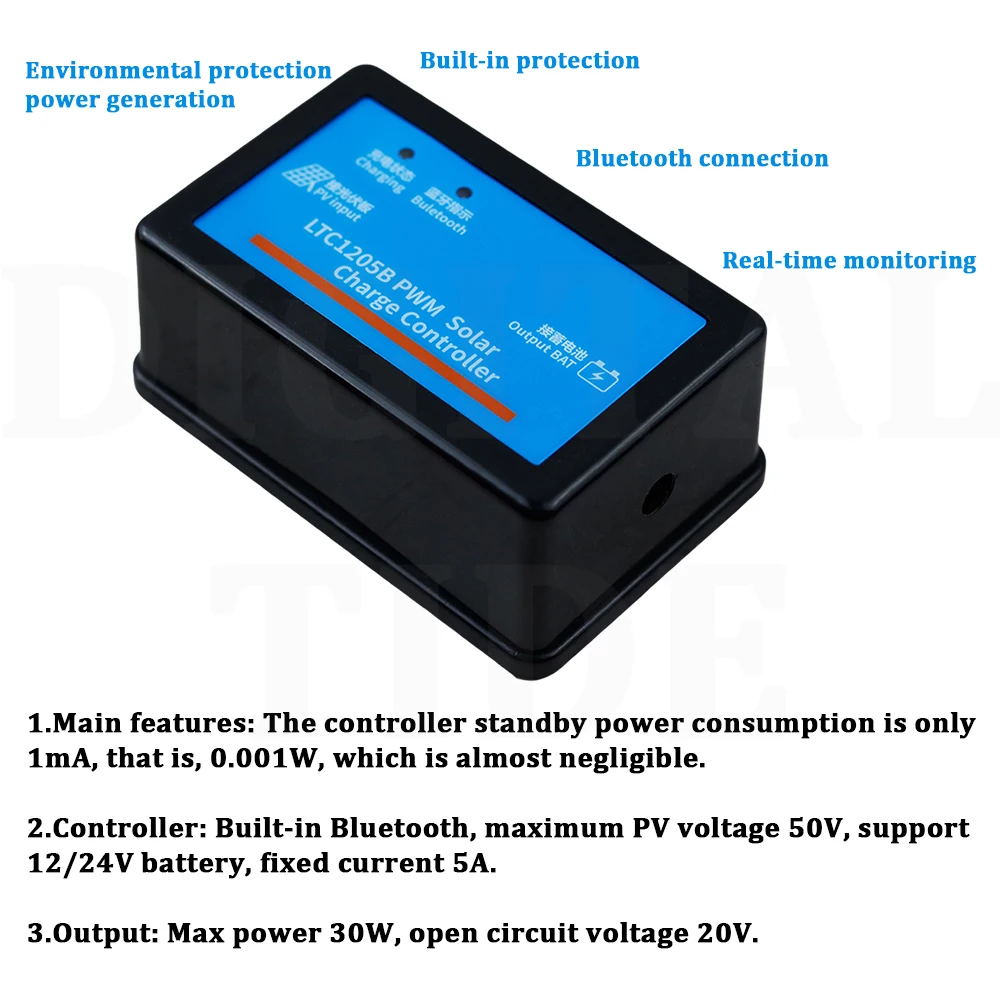12V charging voltage stabilizing module, charging generator, charging controller, wind and hydropower generation controller