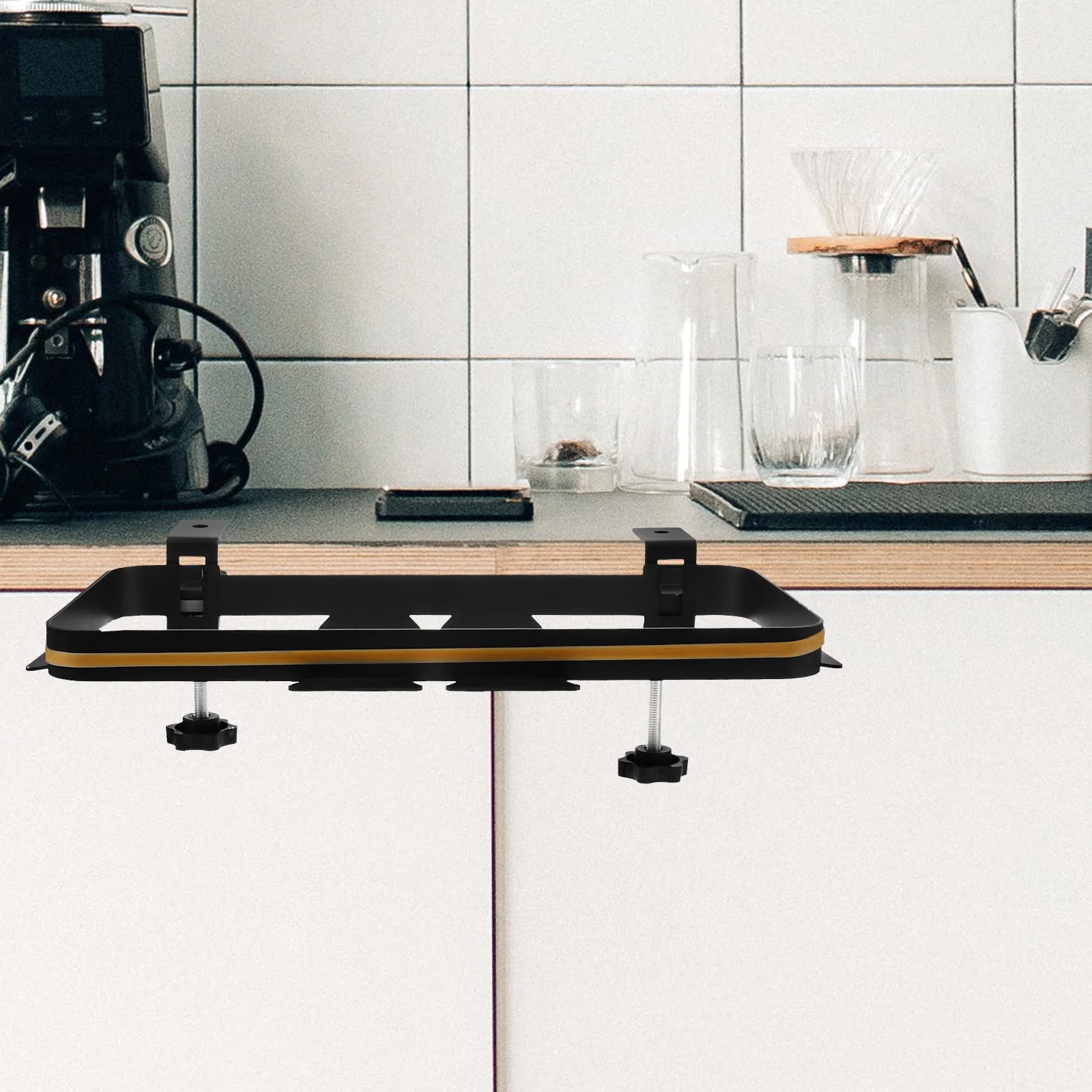 

Garbage Bag Rack Metal Hanger for Kitchen Bathroom Cupboard Portable Multi-Function No Rust Neat Organized Trash Bag Rack