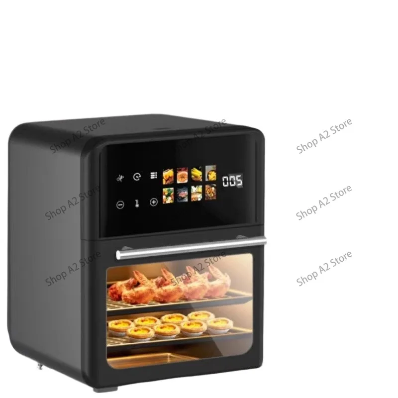 Home air fryer, oven, microwave oven three-in-one machine