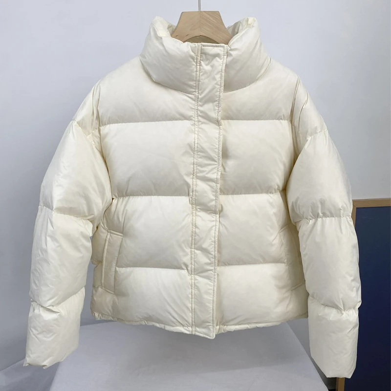 Light ! Thick ! Puffy! 2025 Thickened Women's Winter Down Jackets 95% Warm Coat Outerwear Woman Puffer Jacket Female short Coats