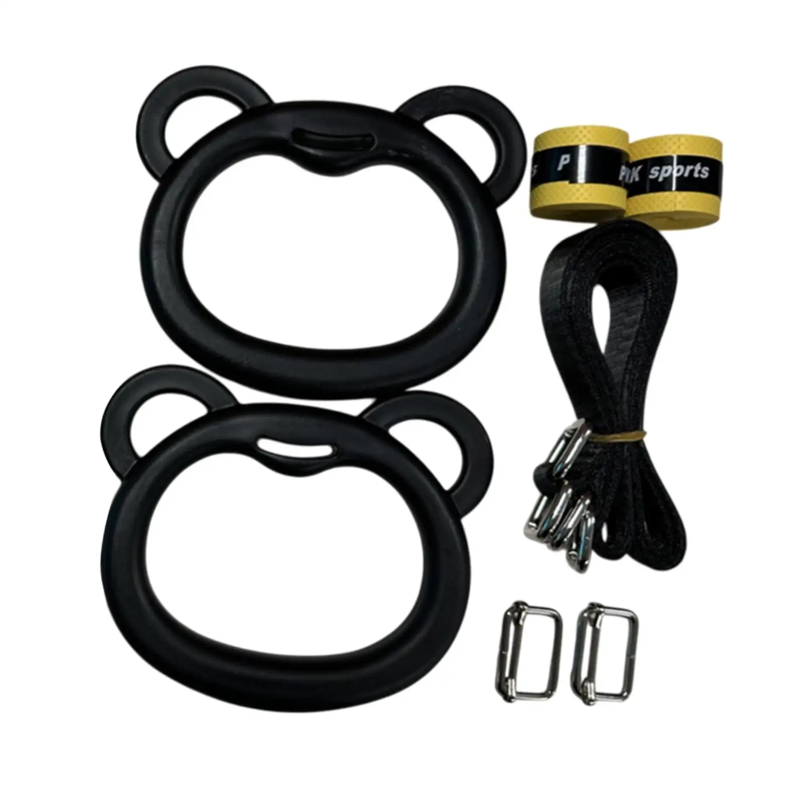 Gymnastics Rings Heightening Auxiliary Train Fitness Rings Home Gym Rings