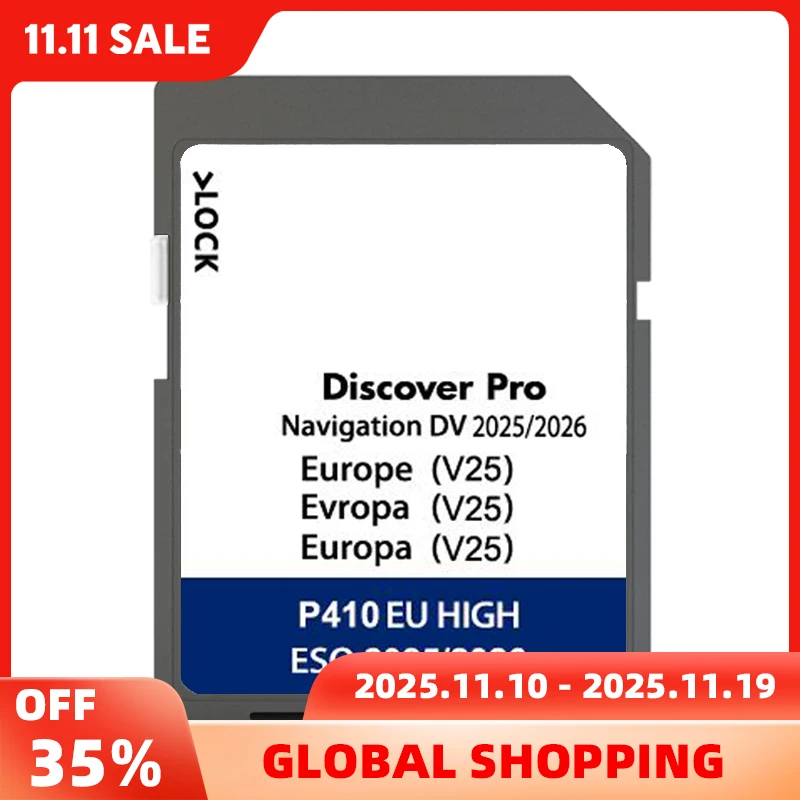 

DV V25 Discover Pro Media 64GB for VW California Caravelle Passat Car Navigation SD Card GPS Card Sat Nav Europe Map