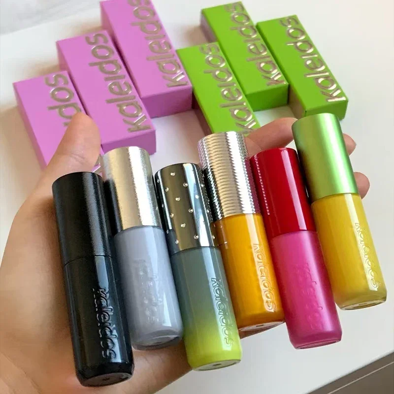 칼레이도스 립글로스 미러 매트 글리터 고딕 립글레이즈 촉촉한 쉬머 누드 펑크 다크 립스틱 고채도 지속력 립 메이크업