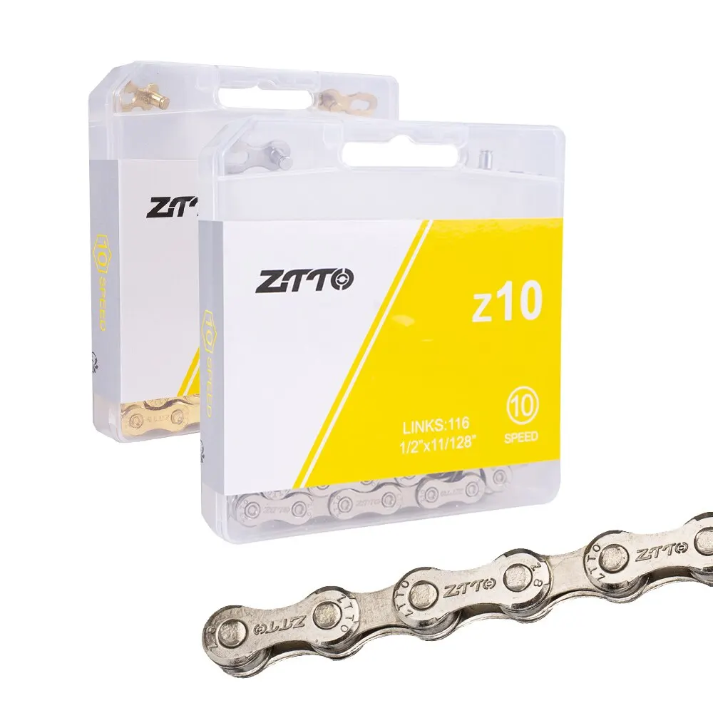 ZTTO 8 9 10 Geschwindigkeit Velocidade Fahrradkette 8s 9s 10s MTB Mountain Road Bike HG53 HG73 M2000 3500 Sora Ketten Goldene Teile – Detail 5