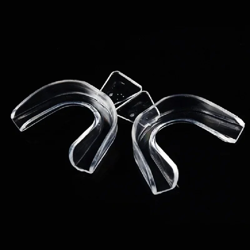 1/2 Pairs Stop Snoring Anti Snore Mouthpiece Apnea Guard Bruxism Tray Sleeping Aid Mouthguard Health Care