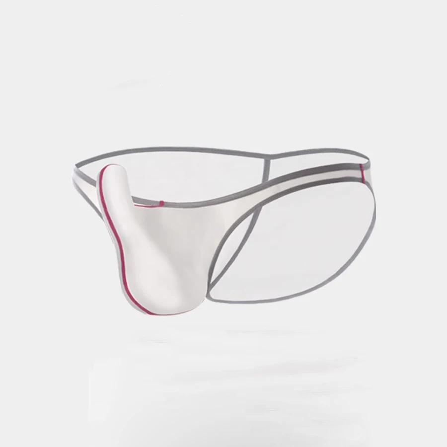 

Men's Underwear Ice Silk Ultra-thin Transparent Sexy Japanese Triangle Panties Briefs