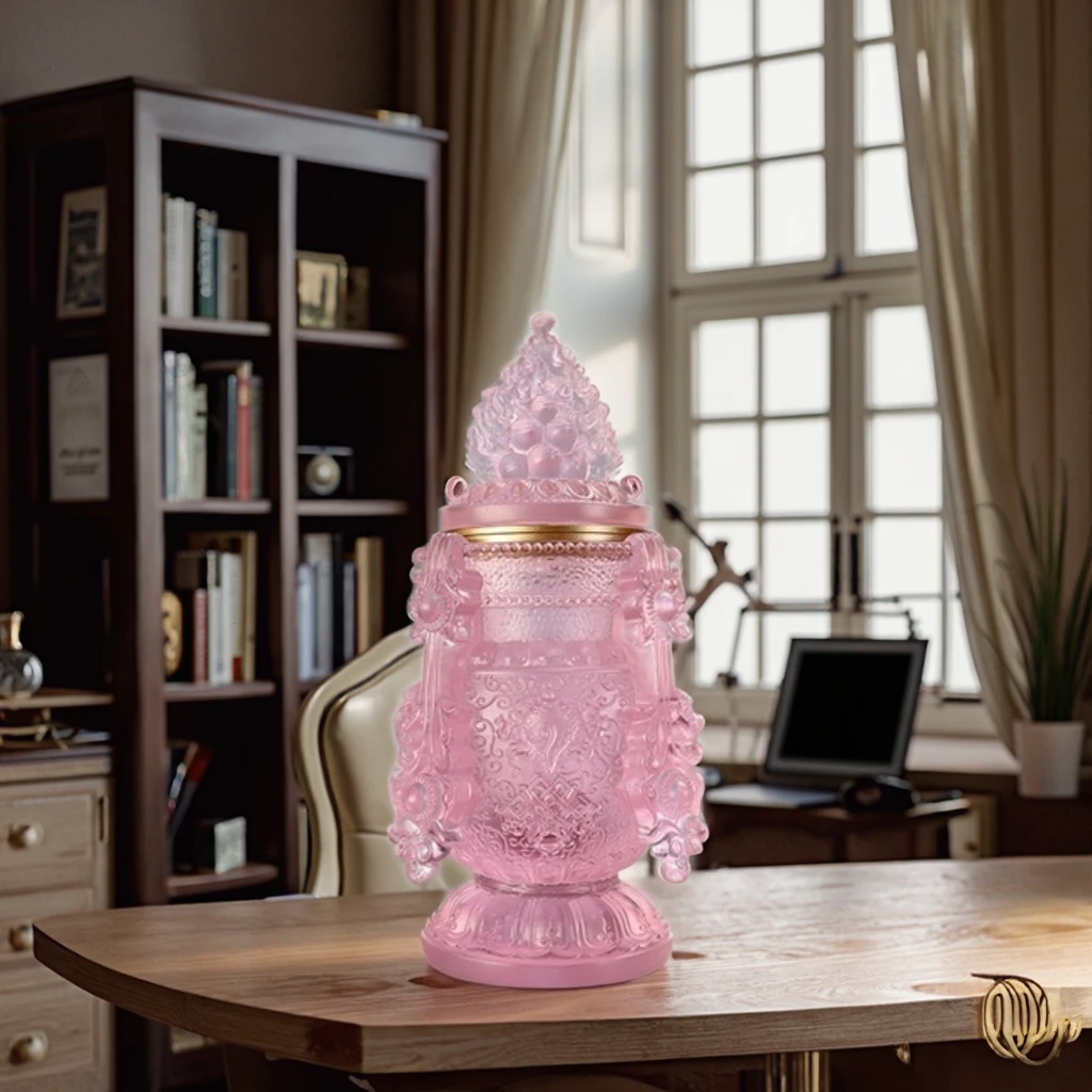 %II*High Quality Custom Liuli Creative Design Crystal Crafts Glass Tabletop Decoration for Living Room