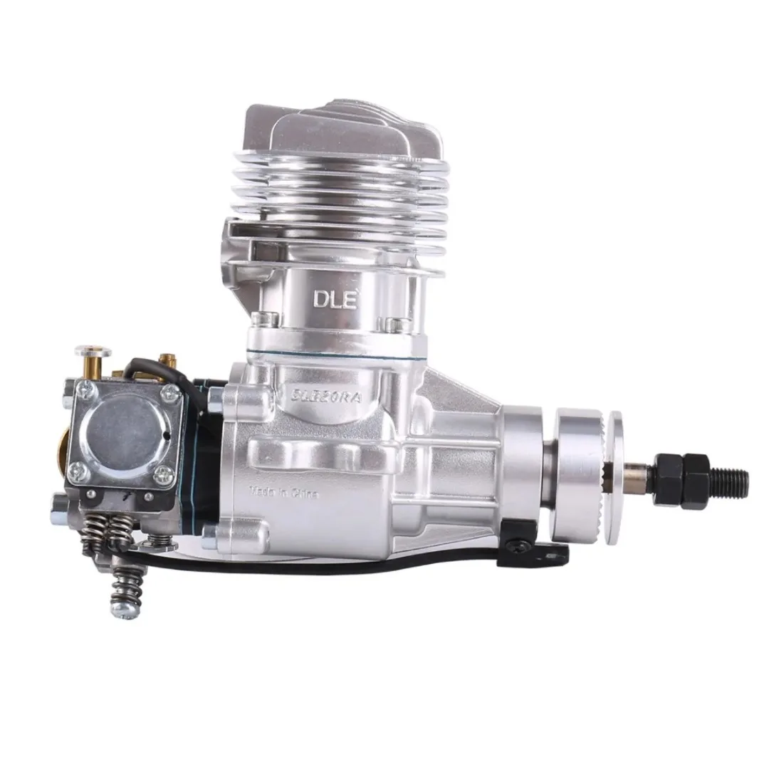 DLE20RA Engine 20cc Displacement Metal Single Cylinder Two Stroke Rear Exhaust Engine for Remote Controlled Airplane Toys