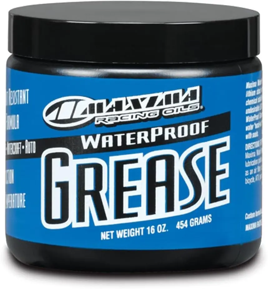 

Waterproof Grease, 16 oz. Bottle, Black - High Performance Lubricant for Automotive & Marine Use
