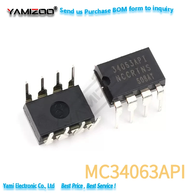 5PCS DIP-8 MC34063API MC34063 34063API MC34152P MC34151P MC34151 MC34119P MC34119 MC34072P MC34072 MC34071P MC34071 DIP8 – Detail 1