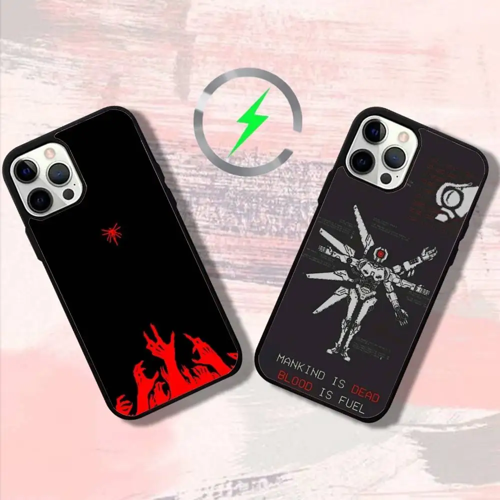 

Game U-Ultrakills Phone Case For iPhone 16,15,14,13,12,11,Pro,Max,Plus,Mini,SE4,E Magnetic Magsafe Wireless Charging