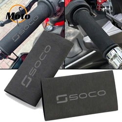 2024 New For SUPER SOCO CPx CUx CU TC 50/MAX/WANDERER TS TSX 1500 Fashion Accessories Motorcycle Heat Grip Cover Non-slip Rubber