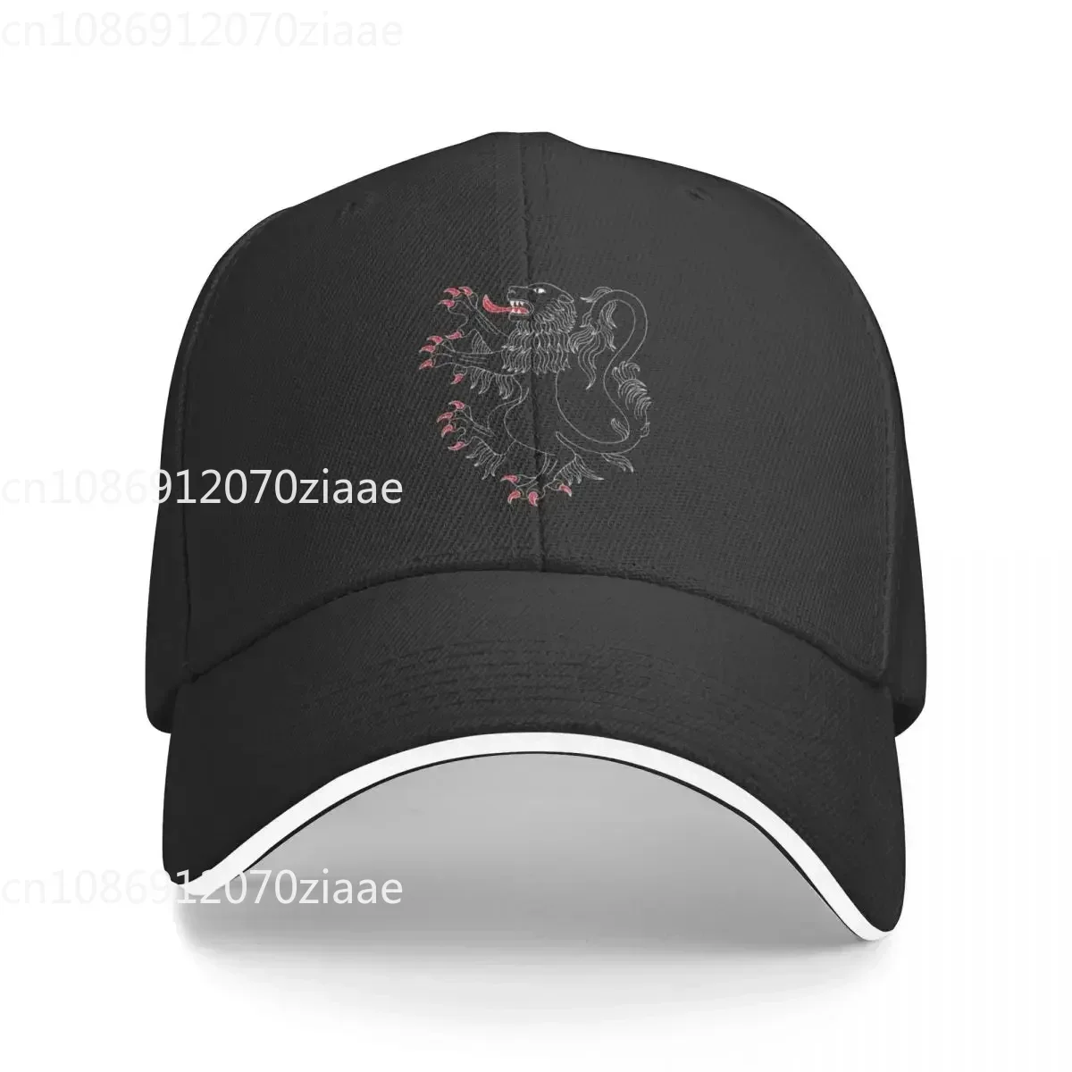 New Lion Rampant Sable Baseball Cap Beach Snapback Cap Big Size Hat hiking hat Women's Hats 2023 Men's