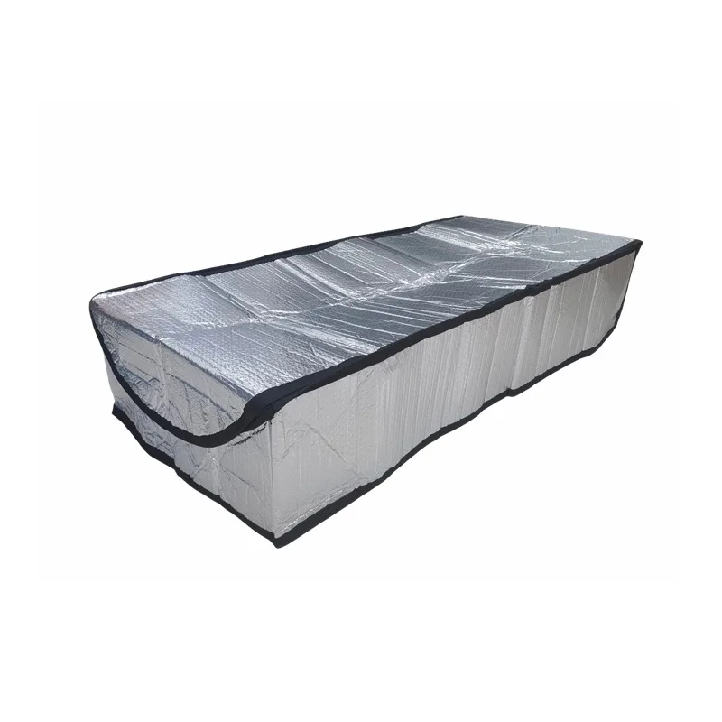 Aluminum Foil Insulation Cover Attic Stairs Thermal Protector Dust Proof Sealing Strip For Door Hardware Isolator Attic Door