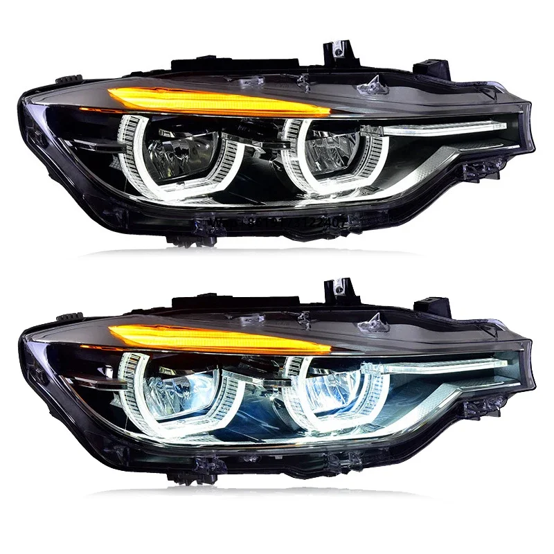 

LED Headlight Assembly for 2013-2015 for 3 Series F30 New Spoon Angel Eye Daytime Running Light for 2013-2015 F35