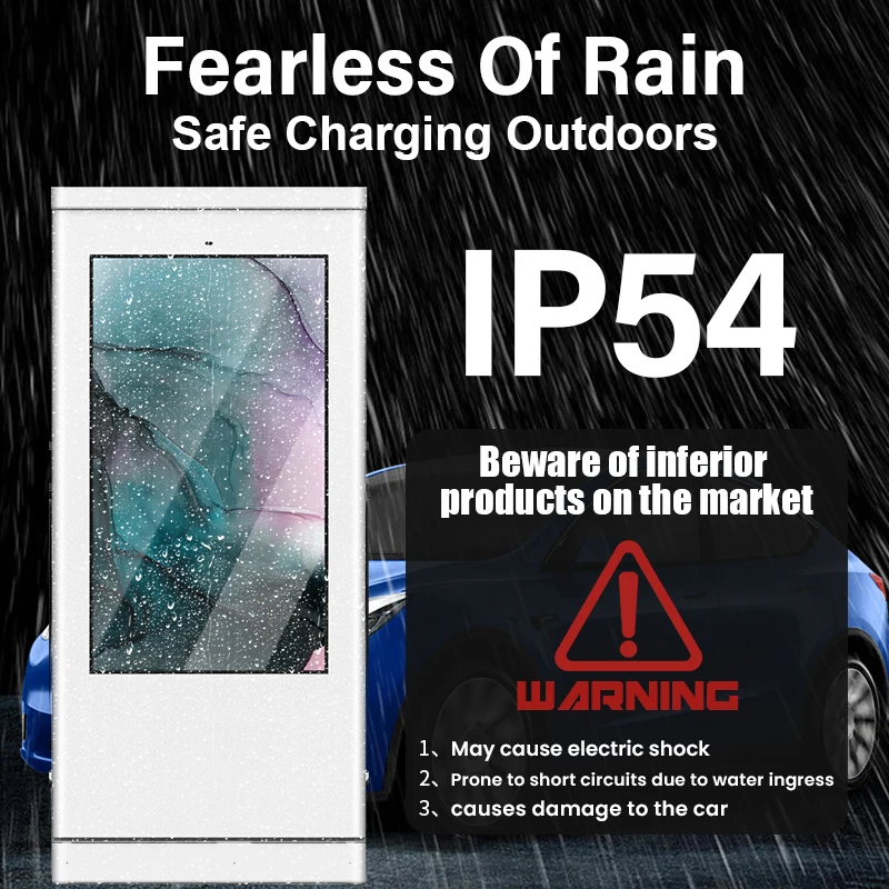ผู้ผลิตหน้าจอโฆษณาขนาด 55 นิ้ว 180kw เครื่องชาร์จเร็วเชิงพาณิชย์สถานีชาร์จ EV DC สําหรับรถยนต์ไฟฟ้า