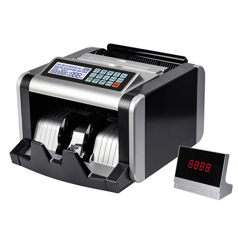 

AL-1600 Compact Fake Money Detection Bill Counter UV MG Money Counter