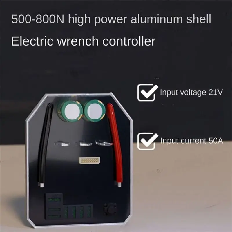 A68P-50A Electric Wrench Controller Board Aluminum Shell Brushless Lithium Speed Switch Speed Switch Electric Wrench Board