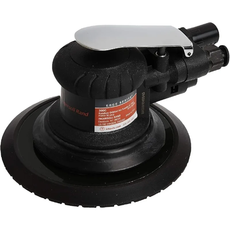 

Ingersoll Rand 300G Random Orbital Air Sander, 3/16" Orbit, 6" Pad, 10,000 RPM, 0.2 HP