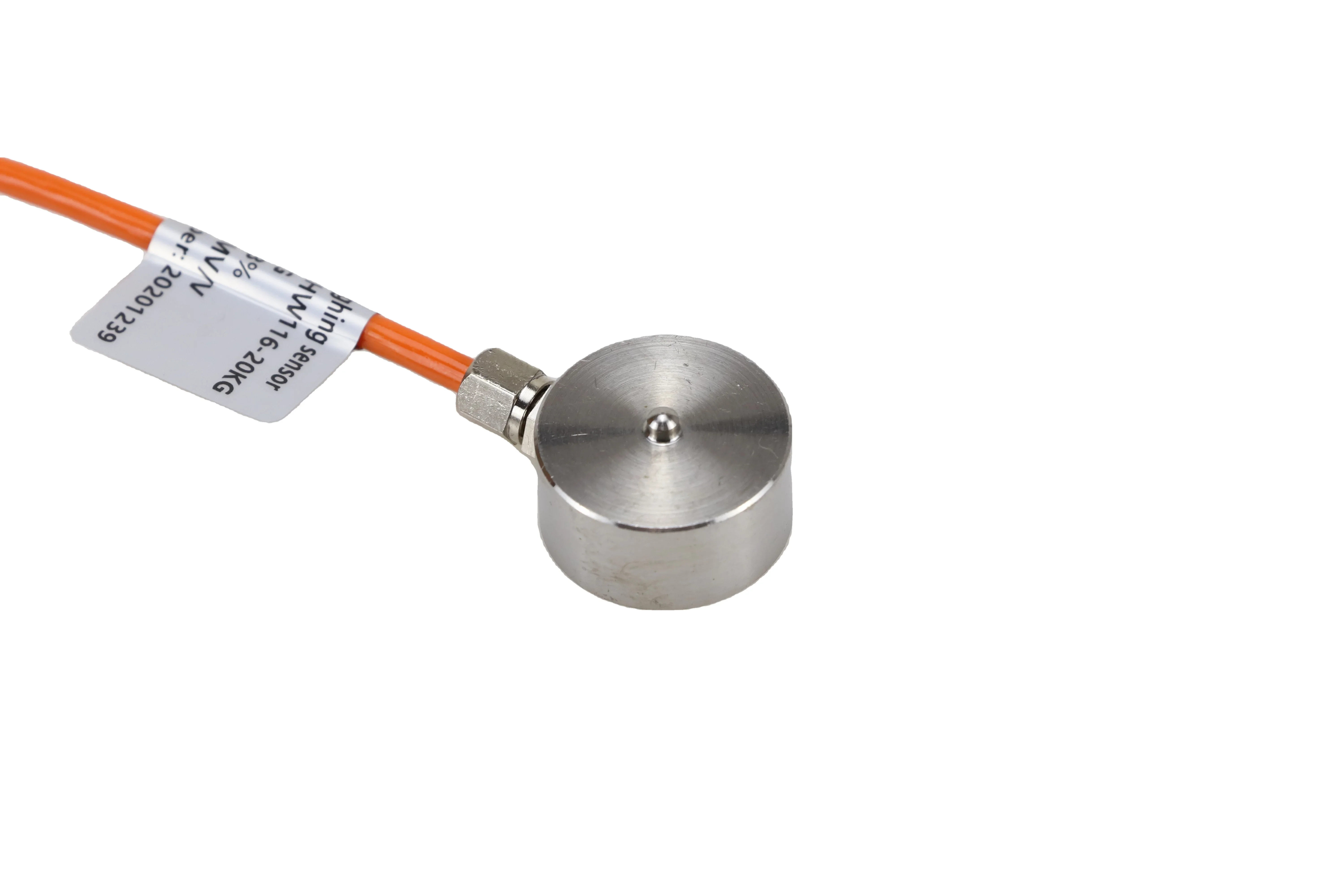 Nuovo sensore di peso a cella di carico in miniatura tipo pulsante da 5 tonnellate per attrezzature