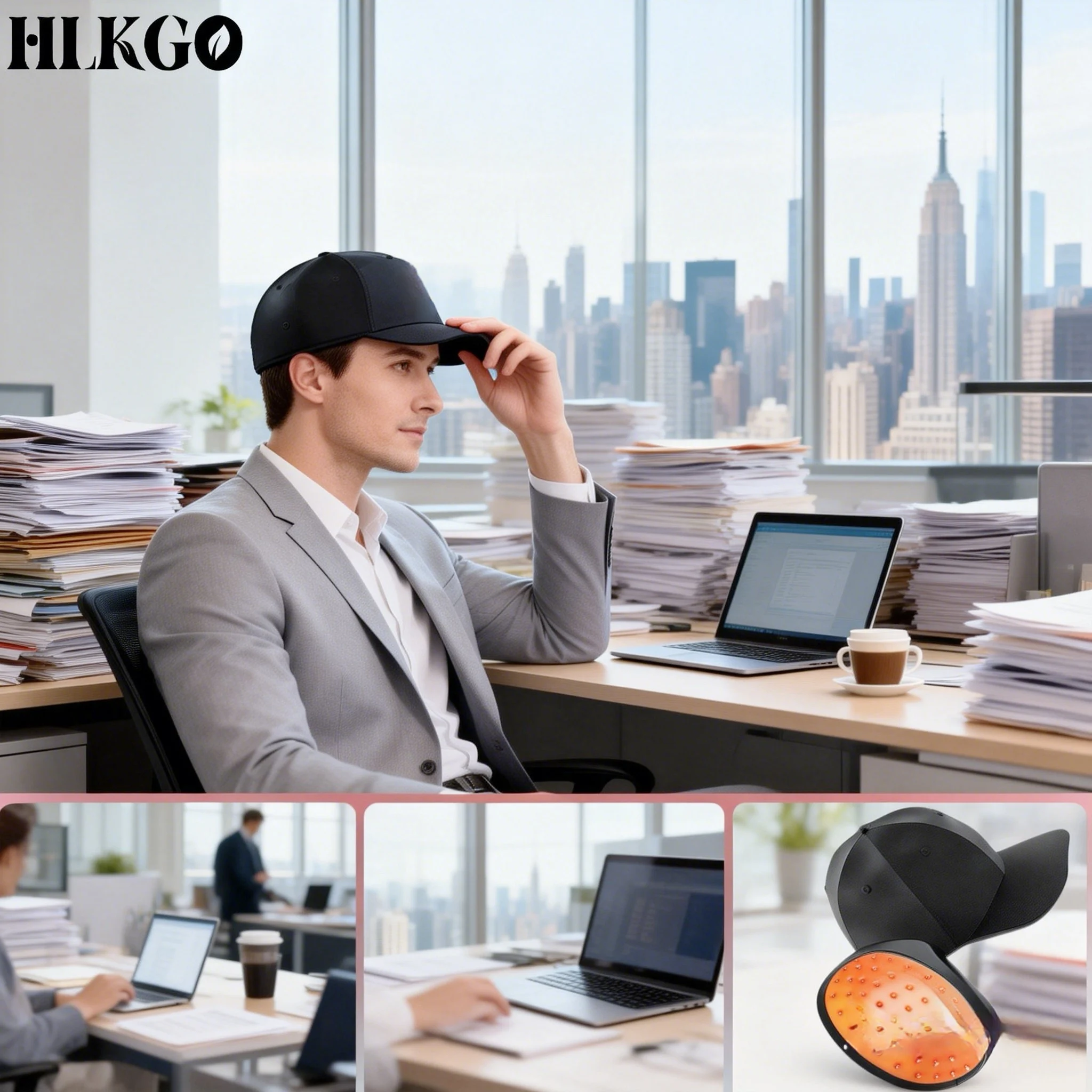 

Лазерная шапка для роста волос с красным светом, 96 диодов, лечение против выпадения волос, лазерная терапия 650 нм, лазерный шлем